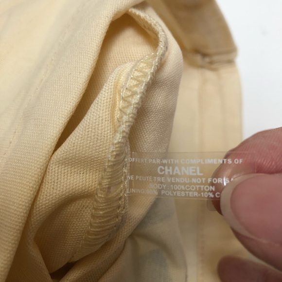 Chanel Cream Backpack 🌸Beauty Gift with Purchase NWOT - Picture 7 of 10